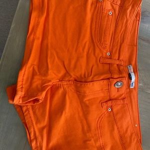 Orange shorts